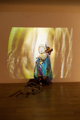 James Woodward, Swamp (Piggy's Revenge), mixed media, 2012