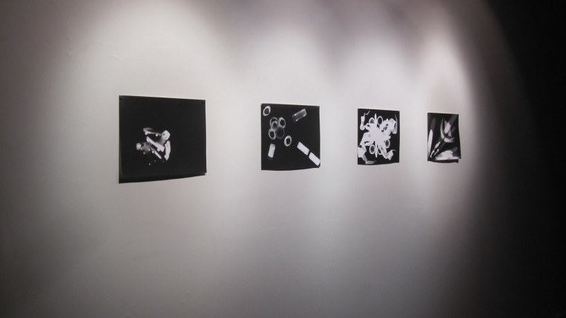Katherine Bauer, Cosmogenic Eromotive Provocation, photograms, 2012