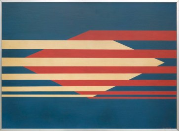 Lothar Charoux — Horizontais, 1960 Oil on wood 52 x 71 cm / 20 1/2 x 28 in