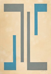  Rubem Ludolf — Untitled, 1960 Gouache on paper 48 x 33 cm / 18 7/8 x 13 in