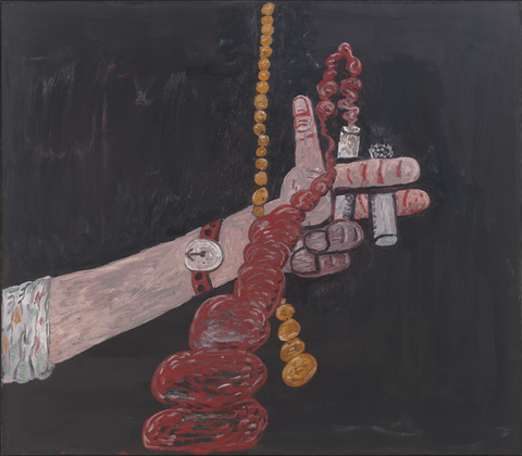 Philip Guston, Talking, 1979, oil on canvas, MoMA